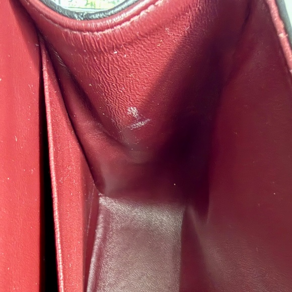 Authentic CHANEL Classic Double Flap Bag Jumbo Black Lamb Leather Silver Box - Picture 14 of 16